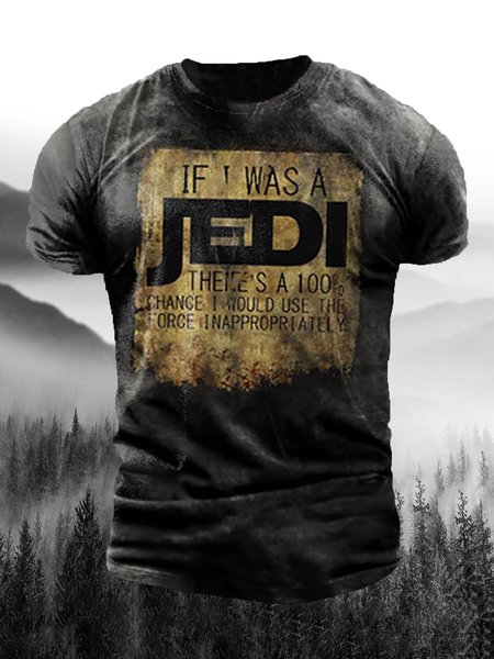 Men's Retro Casual Short Sleeve T-Shirt, T-shirt