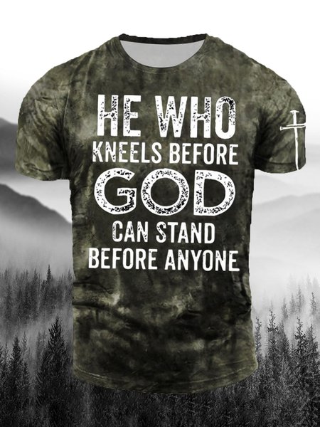 Men's Retro Casual Short Sleeve T-Shirt, T-shirt