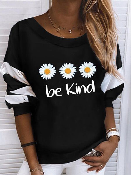 

Crew Neck Cotton Blends Sweatshirt, Black, Hoodies & Sweatshirts