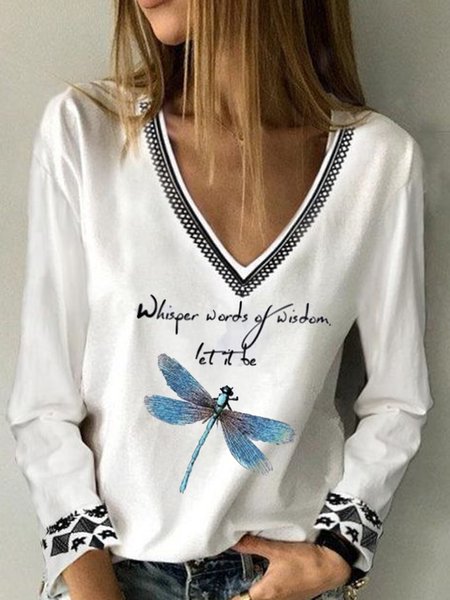 

Regular Fit Cotton Blends Casual Shirts & Tops, White, T-Shirts