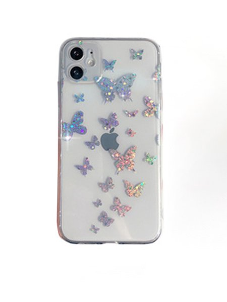 

Glitter Butterfly Phone Case, Color1, Home & Garden & Decorations