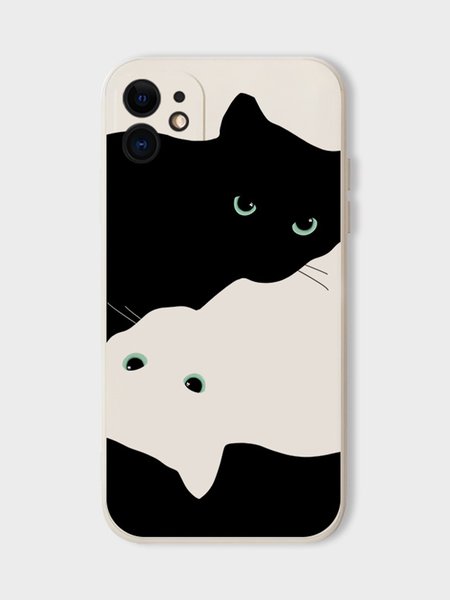 

JFN Black And White Liquid Phone Case, As picture, Home & Garden & Decorations
