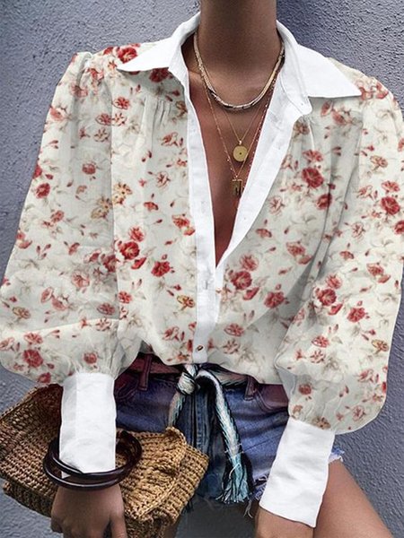 

Shirt Collar Shirts & Tops, White, Blouses & Shirts