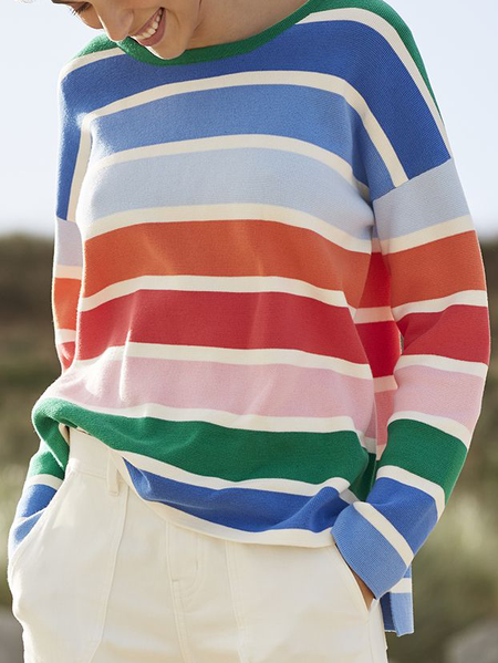 

Crew Neck Casual Solid Sweatshirt, Multicolor, Hoodies & Sweatshirts