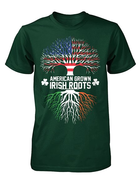 

Casual St. Patrick's Day Men's Short Sleeve T-Shirt, Green, Men's t-shirts