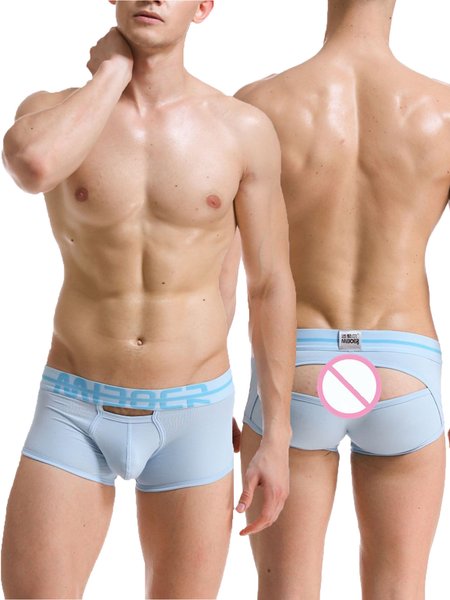 

Sexy Boxer Briefs Men, Lightblue, Underwear & Socks