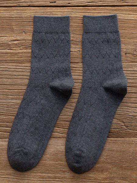 

4Pack Deodorant Split finger Nid-tube Socks Men, Deep gray, Men's Shoes