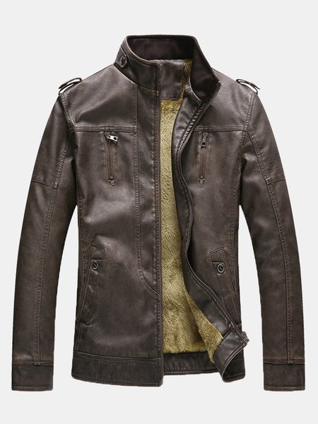 

Long Sleeve Casual Jackets, Coffee, Jackets