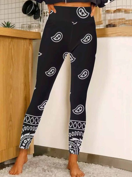 

Regular Fit Leggings Yoga Leggings, Black, Leggings