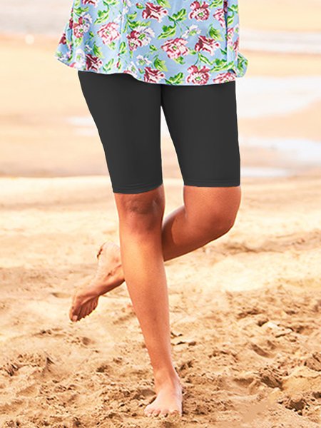 

Skinny casual black trousers, Shorts