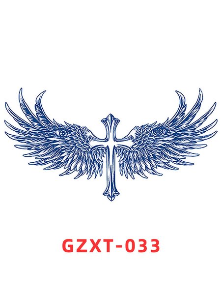

Waterproof Chest Tattoo Stickers For Men And Women, One-size, Accessories