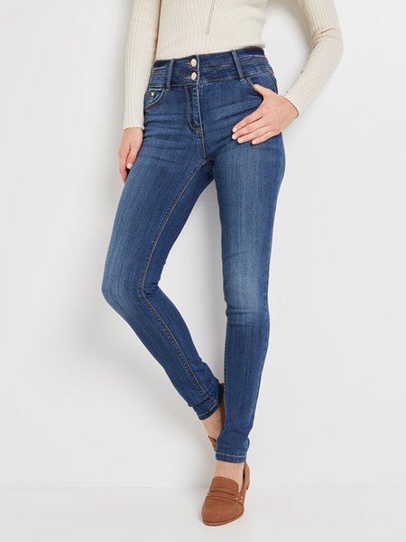 

Designer Casual Spring New Ladies Denim Trousers, Blue, Jeans