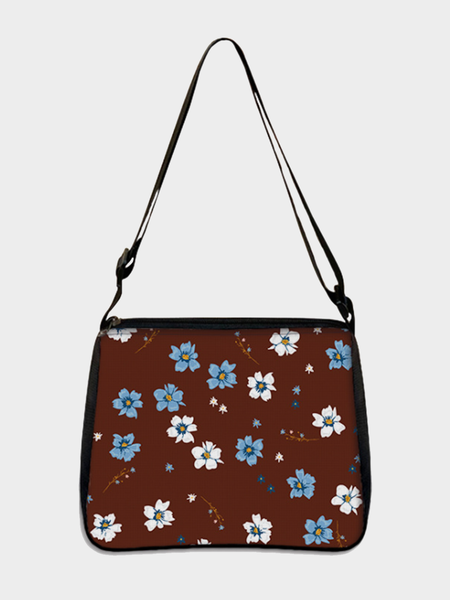 

Small Floral Handheld One Shoulder Underarm Small Bag for Women, Color8, Crossbody Bags