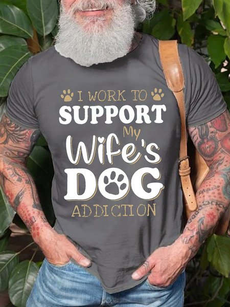 

Funny Dog Lover Shirt, Deep gray, T-shirts