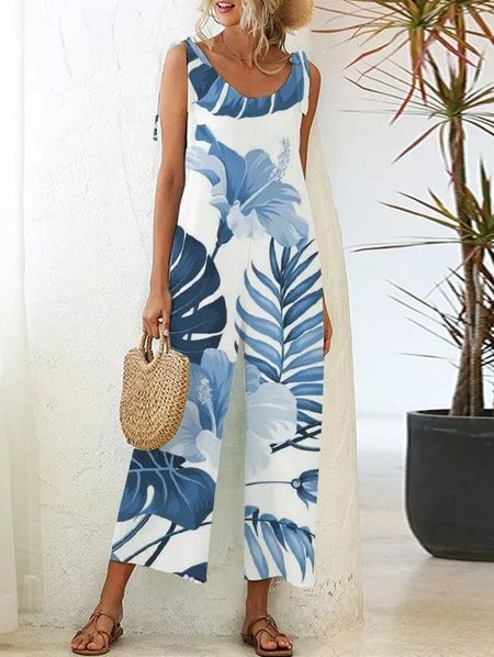 

Pastoral Jumpsuit & Romper, White, Jumpsuits＆Rompers