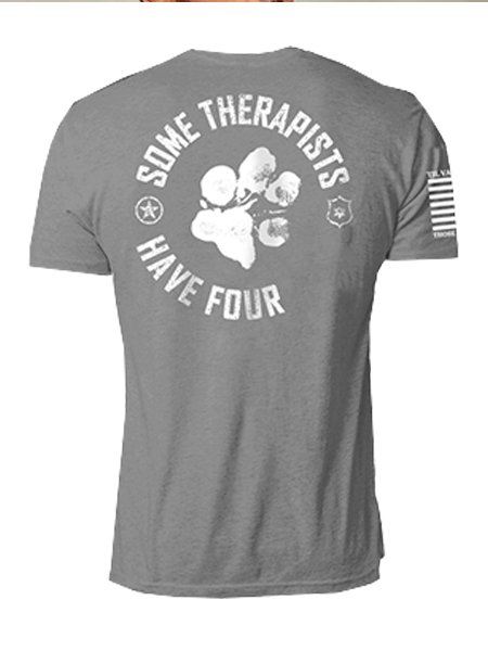 

Encourage Veterans Men's Short Sleeve T-Shirt, Gray, Men's t-shirts