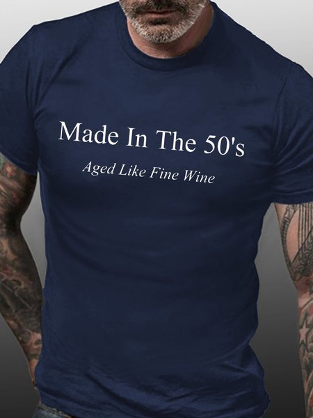 

Made In The 50‘s Short Sleeve Short sleeve T-shirt, Purplish blue, T-shirts