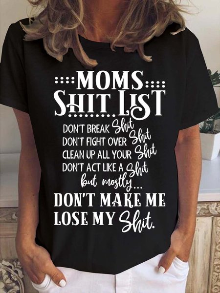 

Mommy Women's Short Sleeve T-Shirt, Black, T-shirts