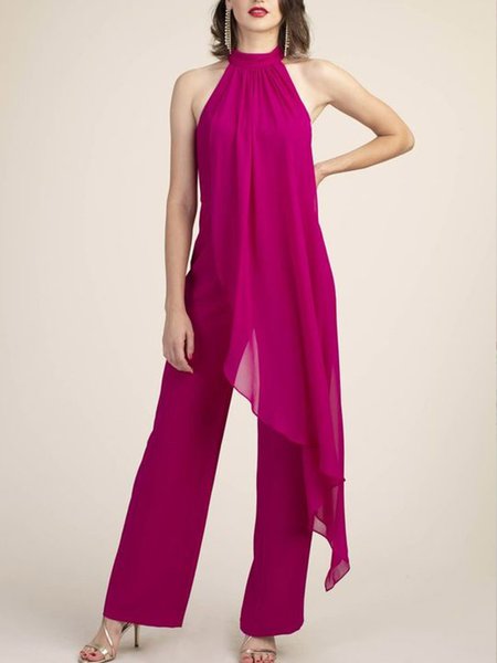 

Simple Jumpsuit, Rose red, Jumpsuits