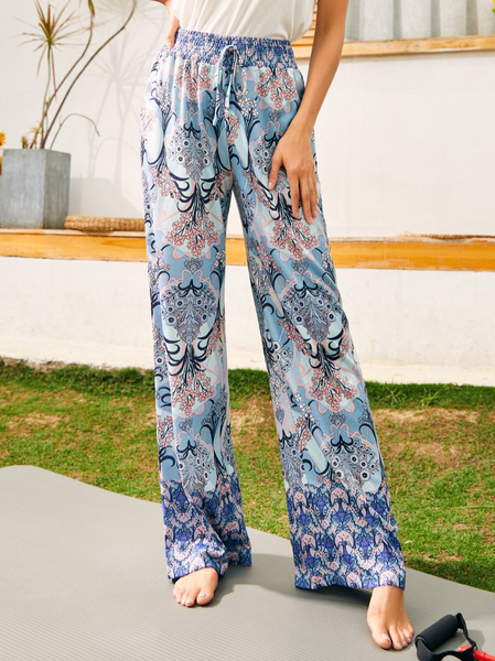 

Tribal Pants, Blue, Pants