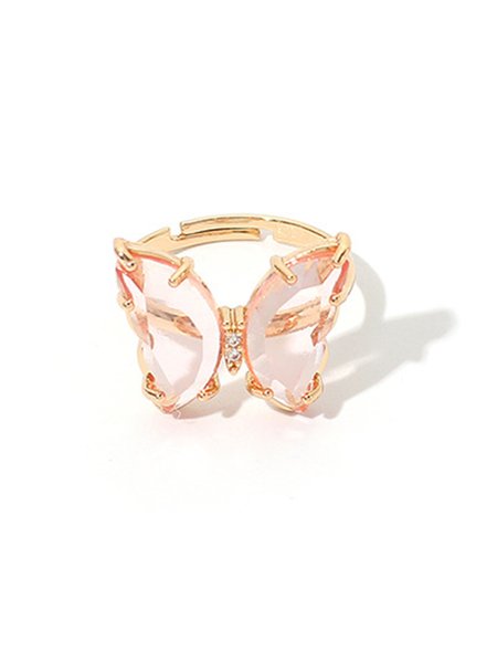 

JFN Fantasy Acrylic Ring, Pink, Rings