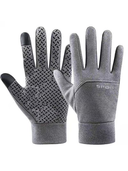

Men's Outdoor Protective Half Finger Gloves, Gray, Accessories