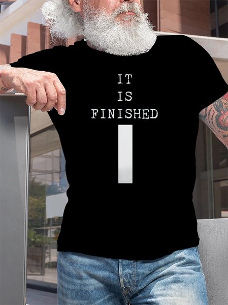 

Vintage Short Sleeve Crew Neck Short Sleeve T-Shirt, Black, T-shirt