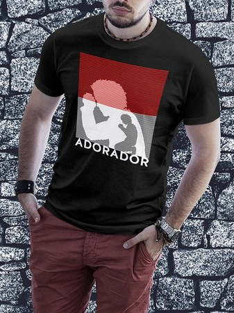

Cotton Short Sleeve Casual Short Sleeve T-Shirt, Black, T-shirt
