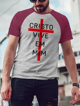

Cotton Short Sleeve Short Sleeve T-Shirt, Light gray, T-shirt