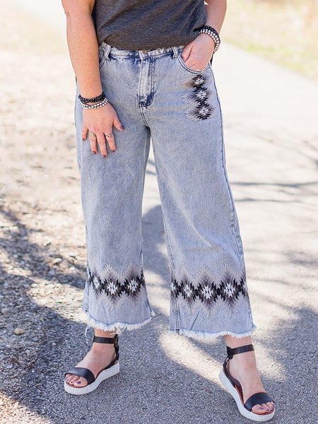 

Denim West Styles/Cows Jeans, Blue, Jeans
