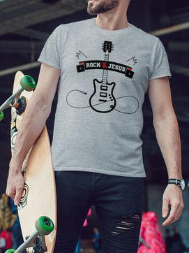 

Cotton Vintage Short Sleeve T-Shirt, Light gray, T-shirt