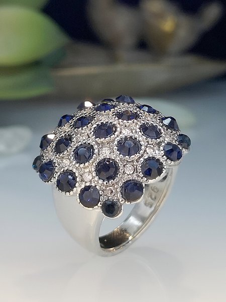

Vintage Sapphire Ring, As picture, Rings