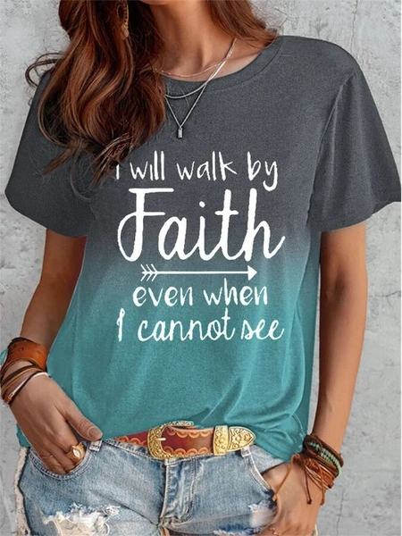 

Party Ombre Regular Fit Letter Short Sleeve T-Shirt, Multicolor, T-Shirts