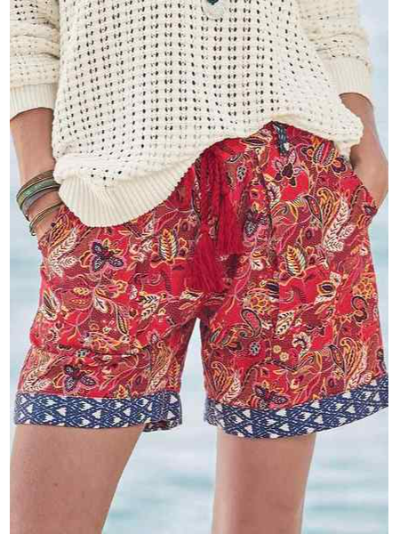 

Vacation Floral Women Shorts, Multicolor, Shorts