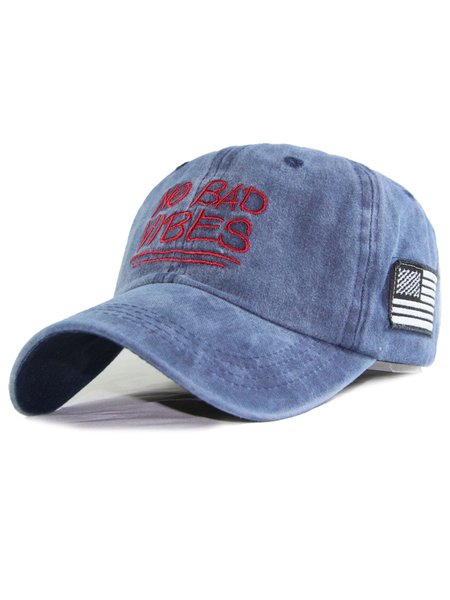 

COATED WASHED BASEBALL HAT, Navy blue, Accessories