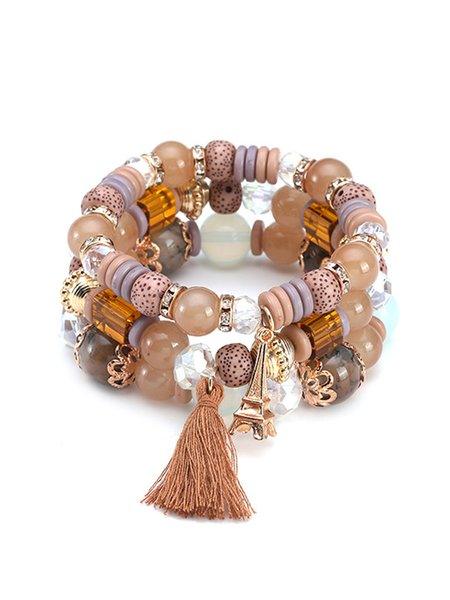 

Boho Ethnic Fringe Bracelet, Color4, Bracelets