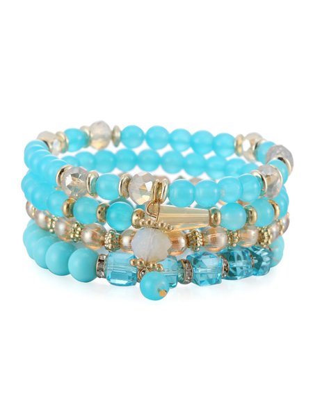 

Boho Ethnic Crystal Bracelet, Color5, Bracelets