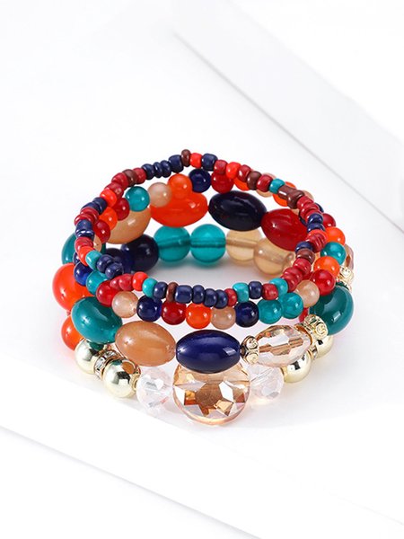 

Boho Ethnic Crystal Bracelet, Color5, Bracelets