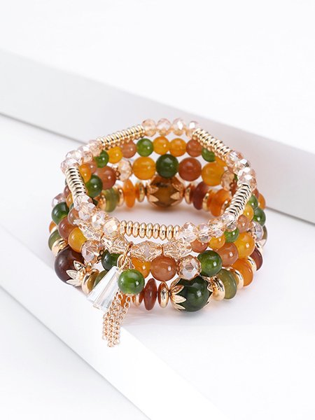 

Boho Ethnic Crystal Bracelet, Color4, Bracelets