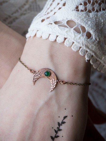 

Vintage Boho Moon Bracelet, As picture, Bracelets
