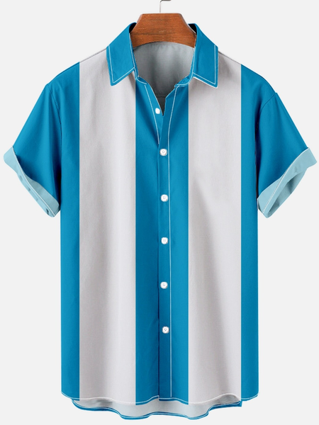 

Casual Camp Short Sleeve Shirt, As picture, Short Sleeves Shirts