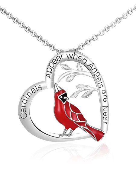 

Alloy Love Bird Necklace, As picture, Necklaces