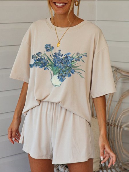 

Vintage Art Classic Vacation Two Piece Sets, Multicolor, Suit Set