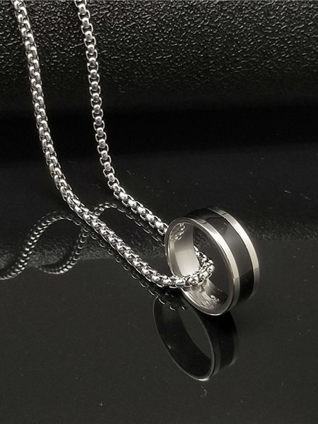 

Men's Finger Necklace Pendant Necklace, As picture, Men Necklaces