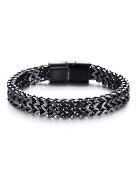 

Men's Personalized Simple Bracelet, As picture, Men's Accessories