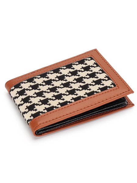

Men's Casual Vintage Card Holder, Coffee, Men Bags