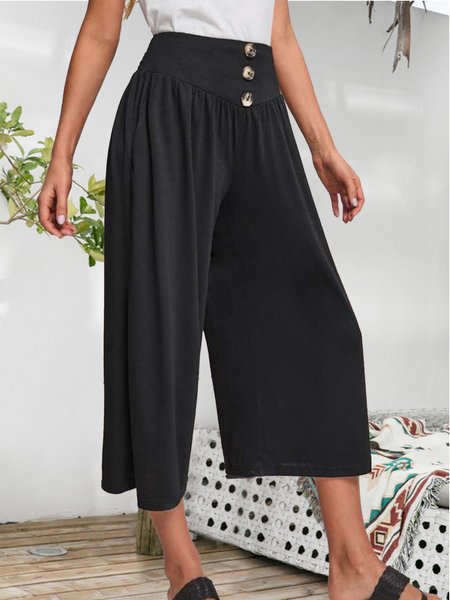 

Casual Loosen Leggings, Black, Leggings