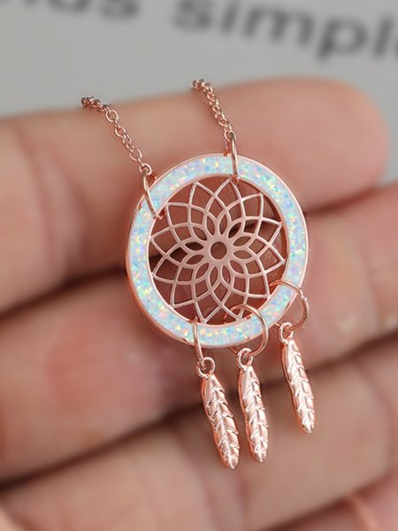 

Opal Dream Catcher Necklace, Color4, Necklaces