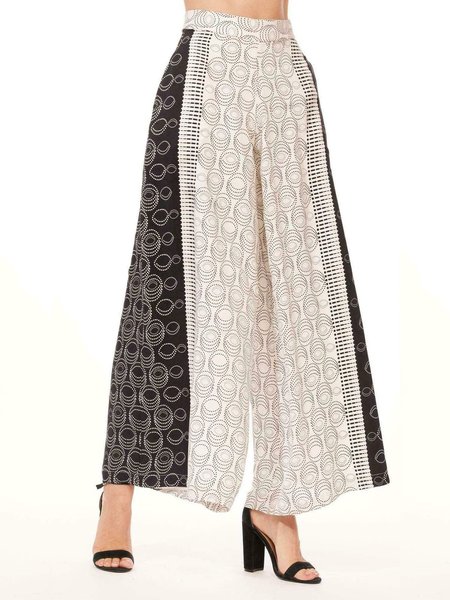 

Loosen Pants, Multicolor, Wide Leg Pants