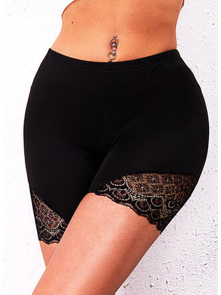 

Casual Cotton Blends Regular Fit Plain Sports Shorts, Black, Shorts
